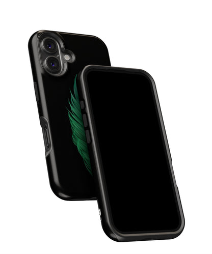 Beautiful Green Feather MagSafe Bumper Case