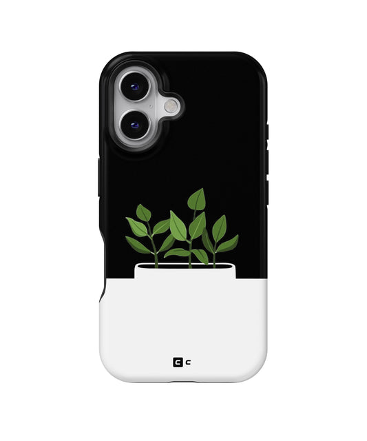 Beautiful Plant Pot Minimalistic MagSafe Bumper Case