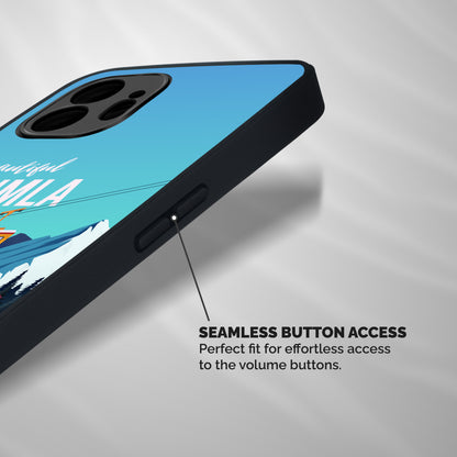 Beautiful Shimla Shockproof Hybrid Protection (Metal + TPU) Back Case Cover