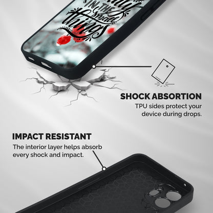 Beauty in Small Things Shockproof Hybrid Protection (Metal + TPU) Back Case Cover