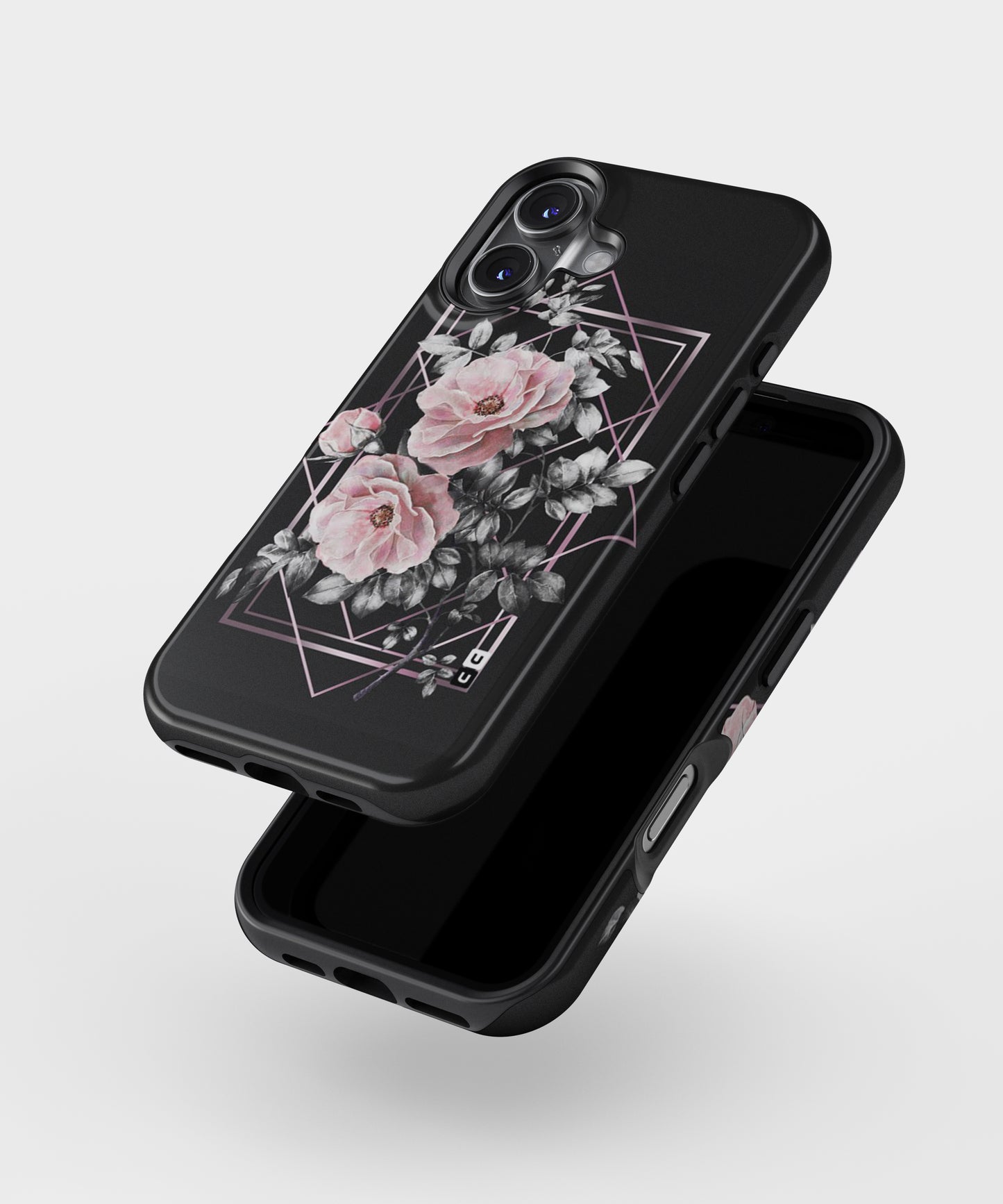 Beguilling Pink Floral MagSafe Bumper Case