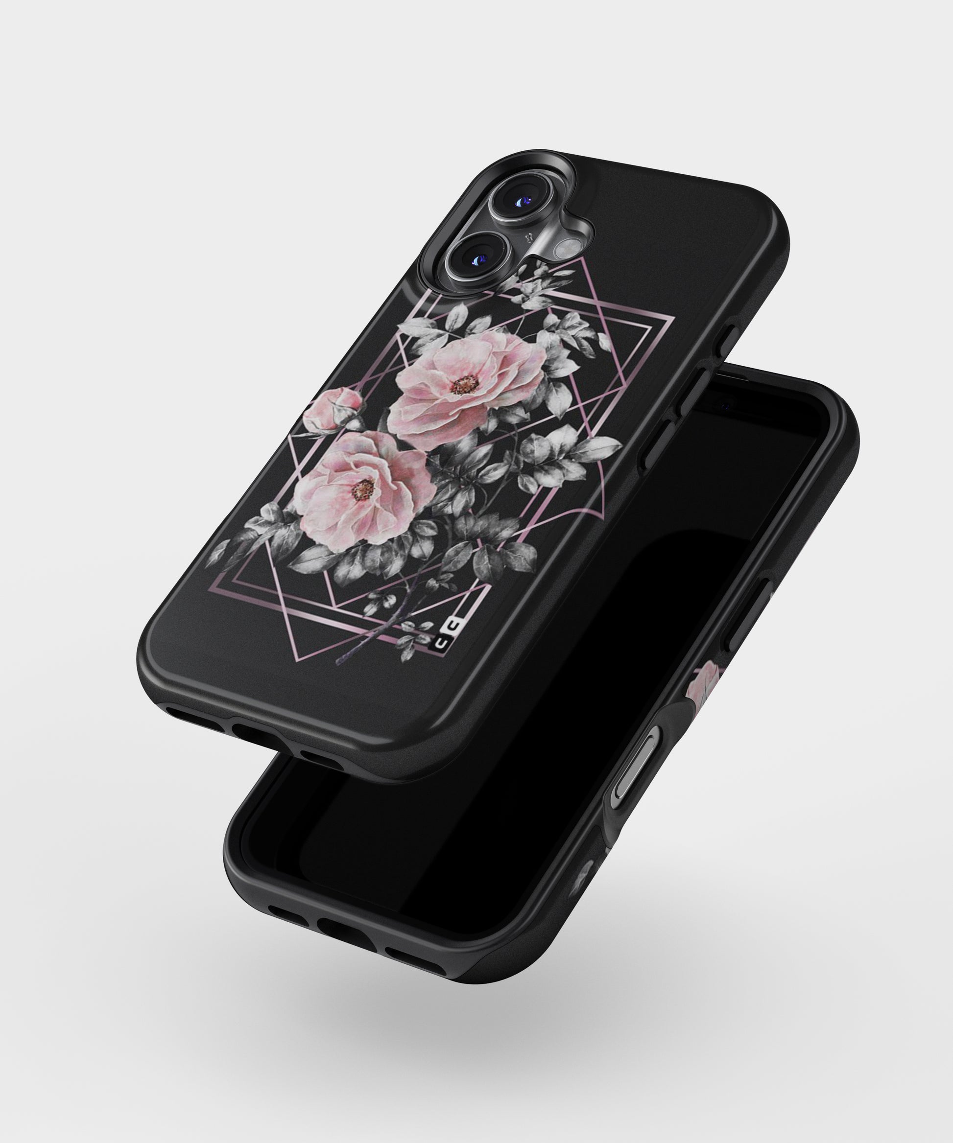 Beguilling Pink Floral MagSafe Bumper Case