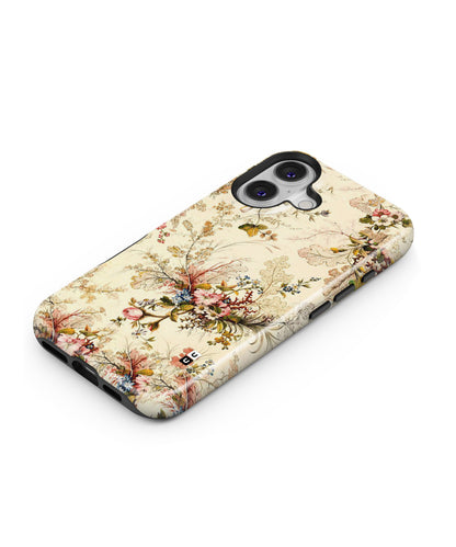 Beige Floral MagSafe Bumper Case
