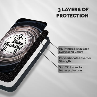 Being Architect Shockproof Hybrid Protection (Metal + TPU) Back Case Cover