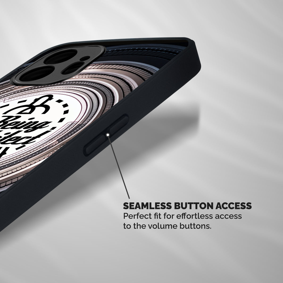 Being Architect Shockproof Hybrid Protection (Metal + TPU) Back Case Cover