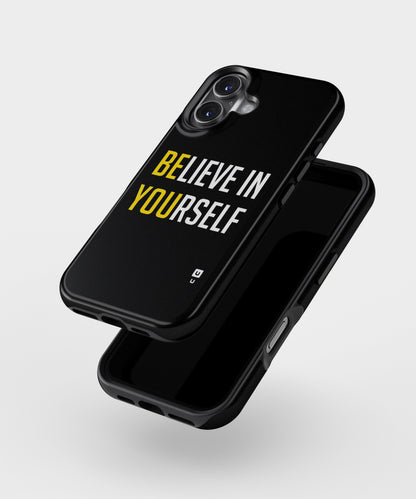 Believe in Yourself Black MagSafe Bumper Case
