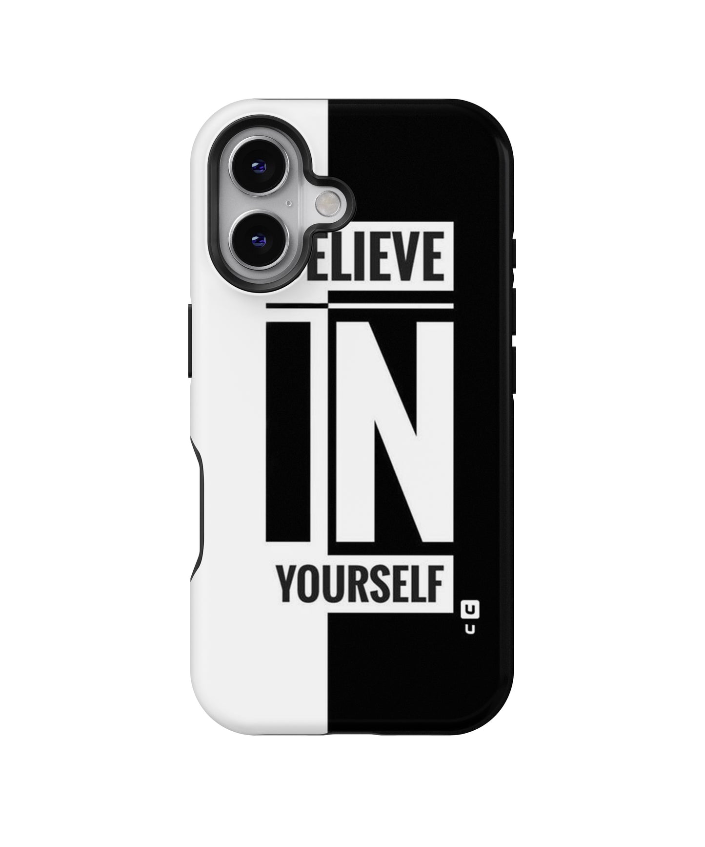 Believe Yourself Black MagSafe Bumper Case