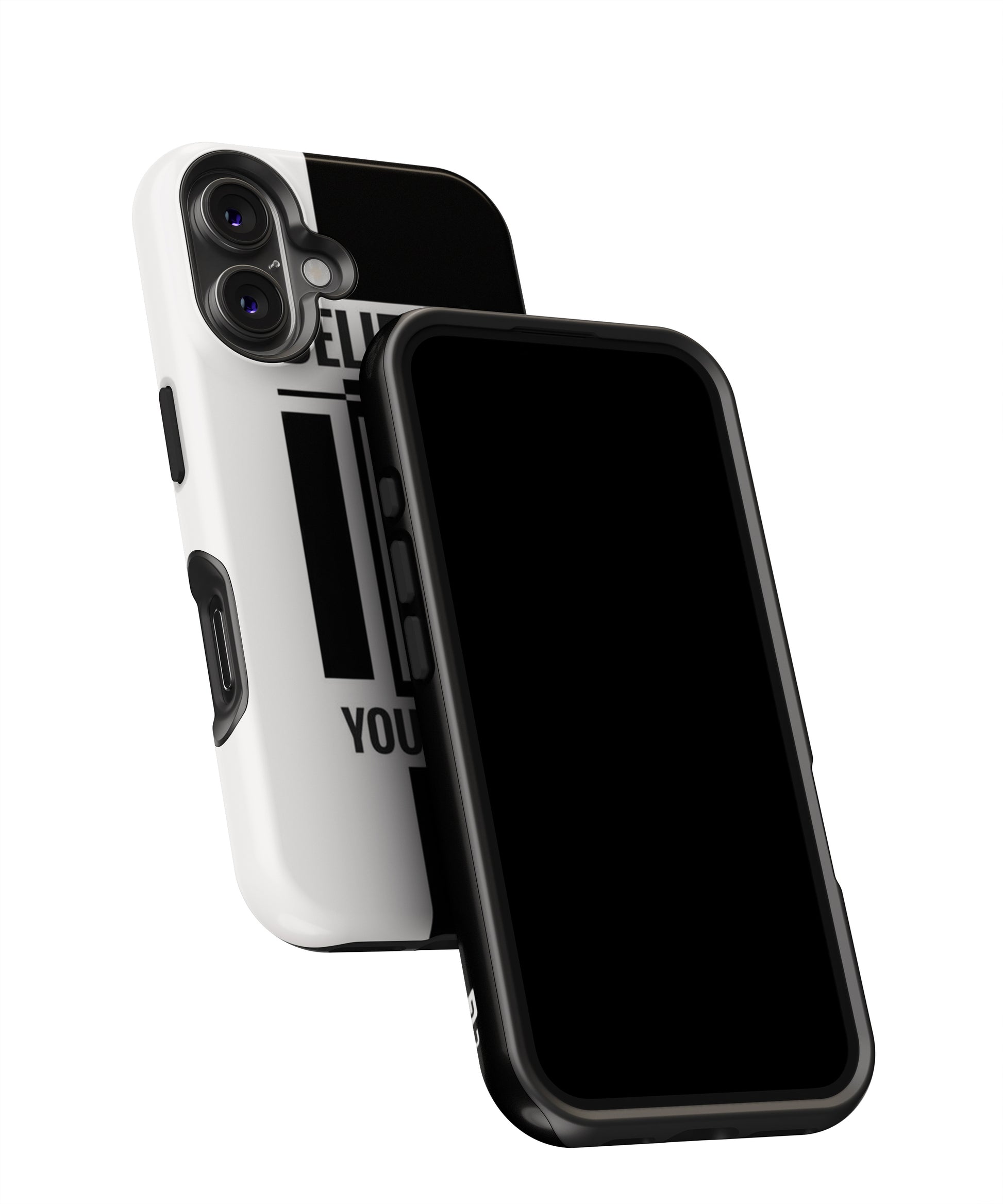 Believe Yourself Black MagSafe Bumper Case