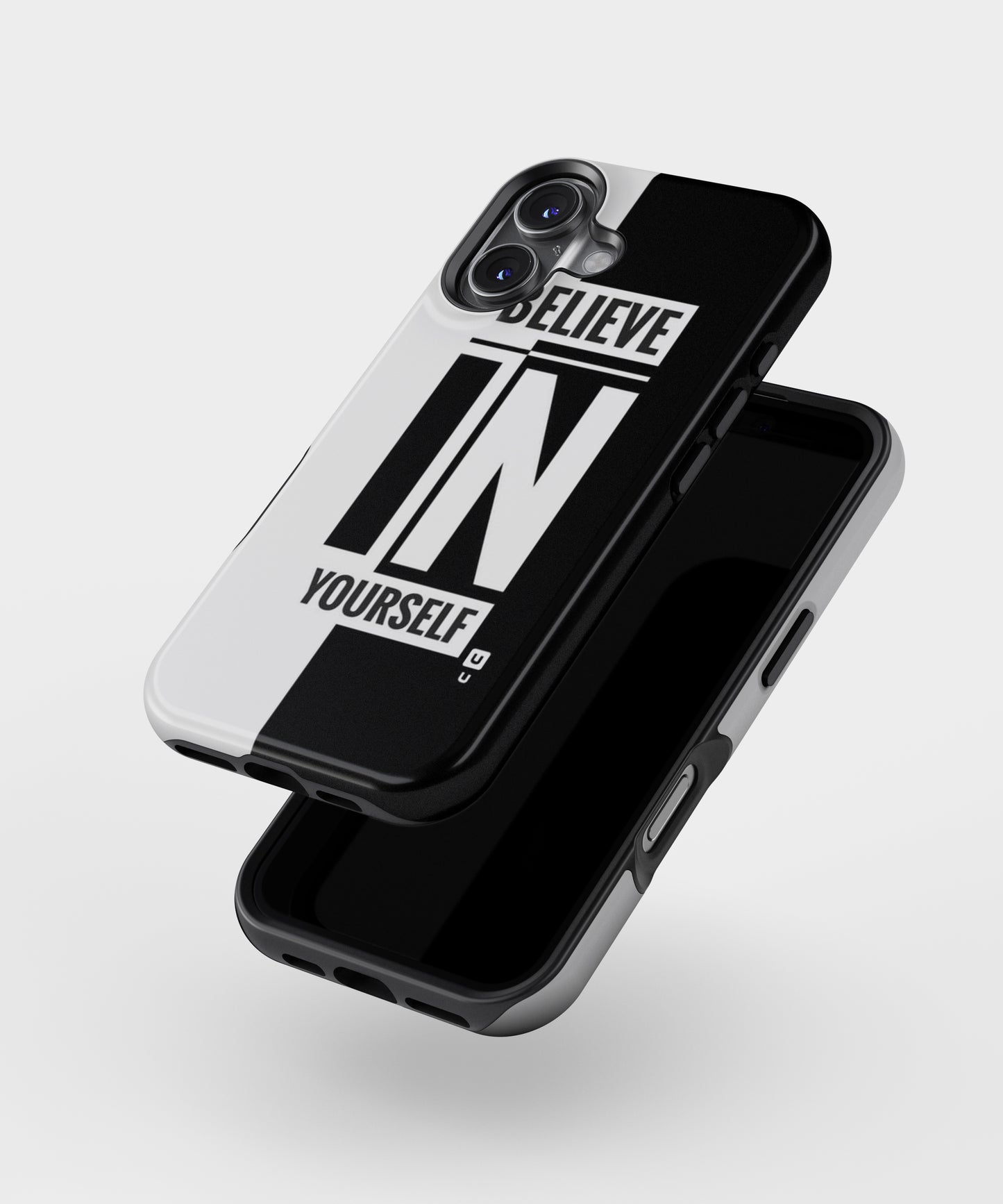 Believe Yourself Black MagSafe Bumper Case