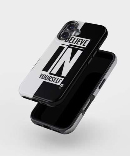 Believe Yourself Black MagSafe Bumper Case