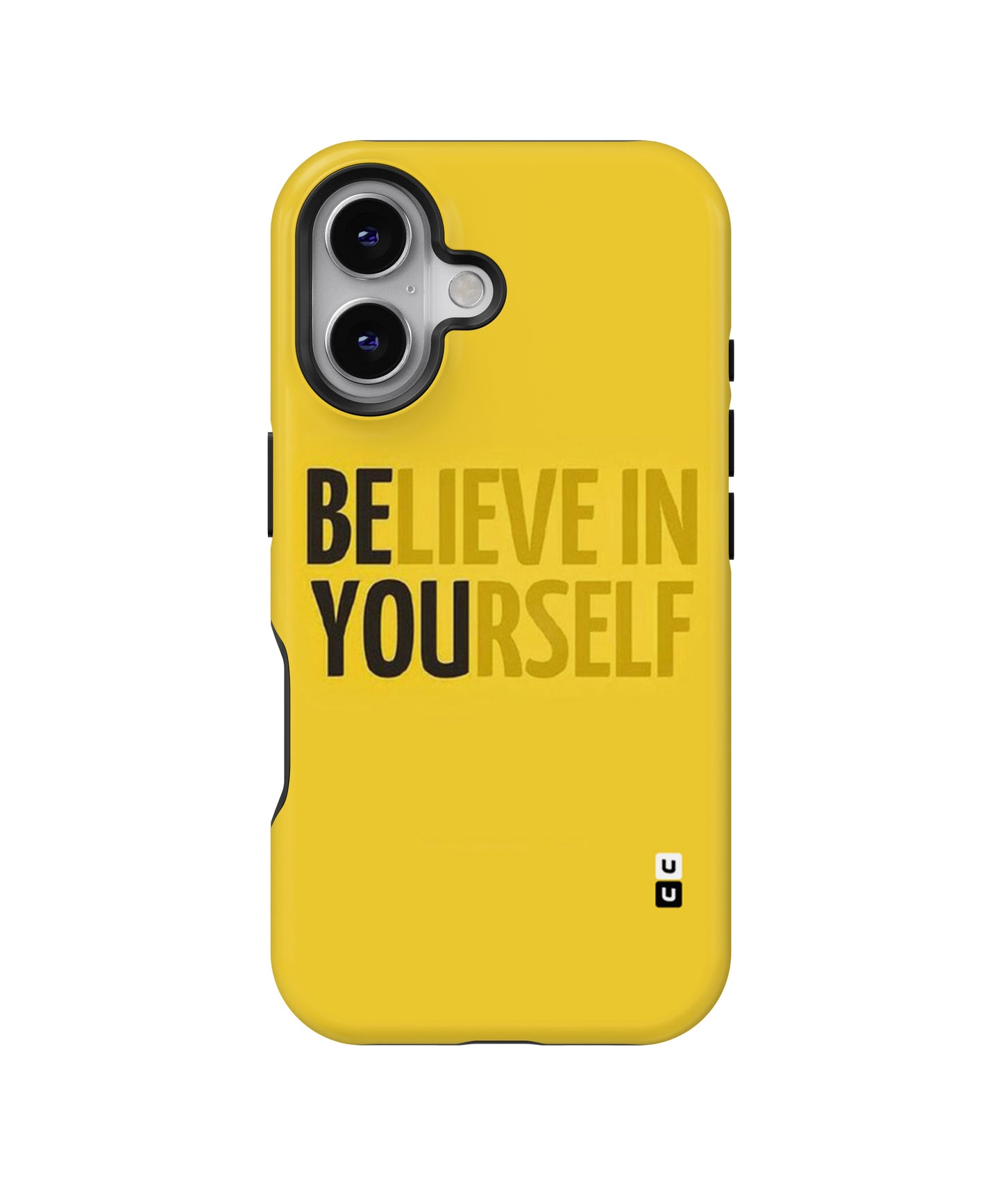 Believe Yourself Yellow MagSafe Bumper Case