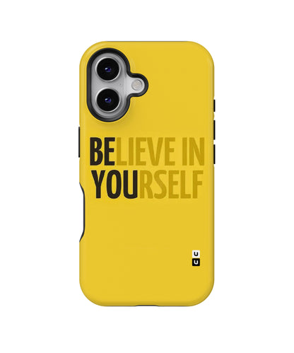 Believe Yourself Yellow MagSafe Bumper Case