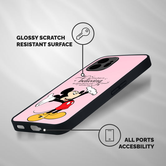Believing Dreams Shockproof Hybrid Protection (Metal + TPU) Back Case Cover