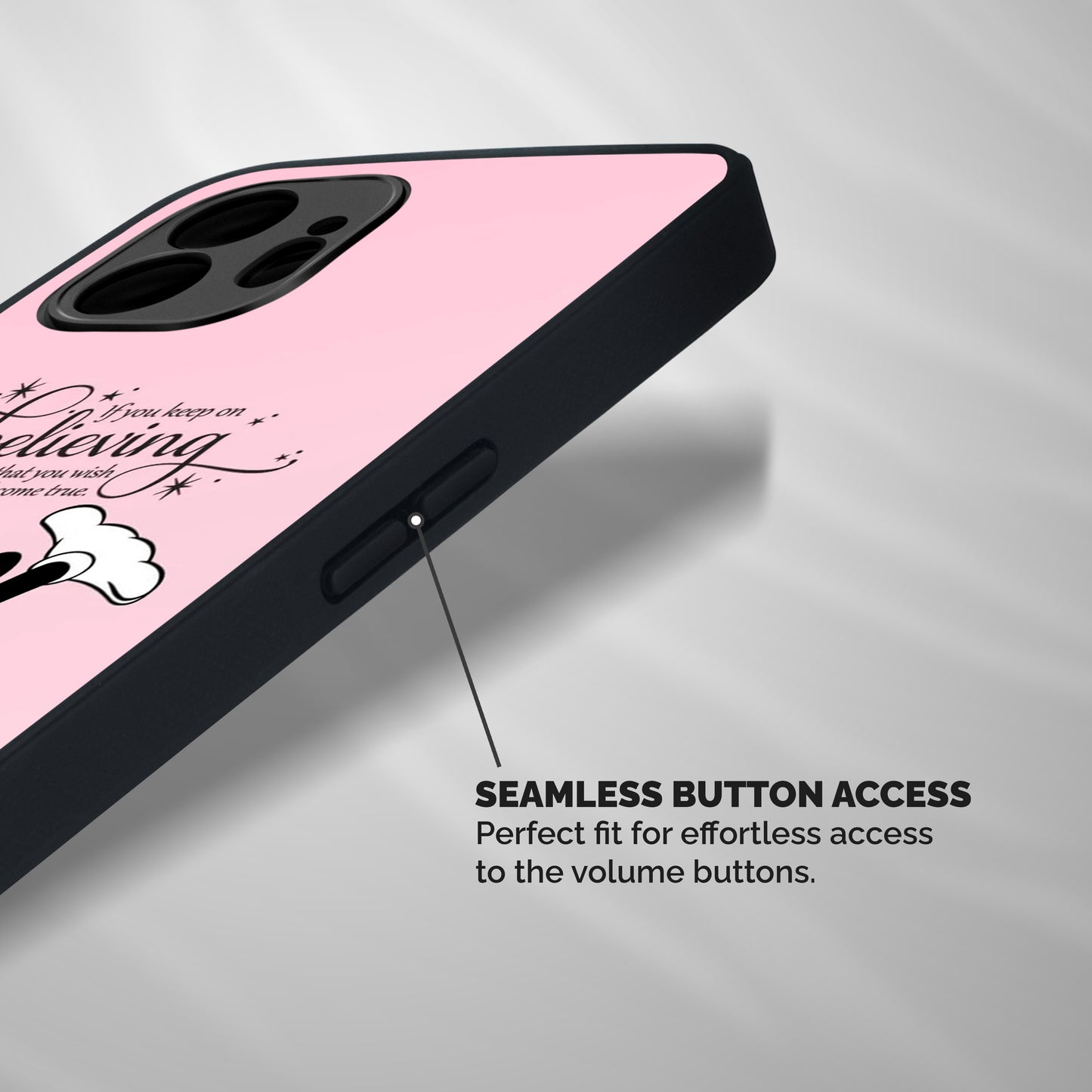 Believing Dreams Shockproof Hybrid Protection (Metal + TPU) Back Case Cover