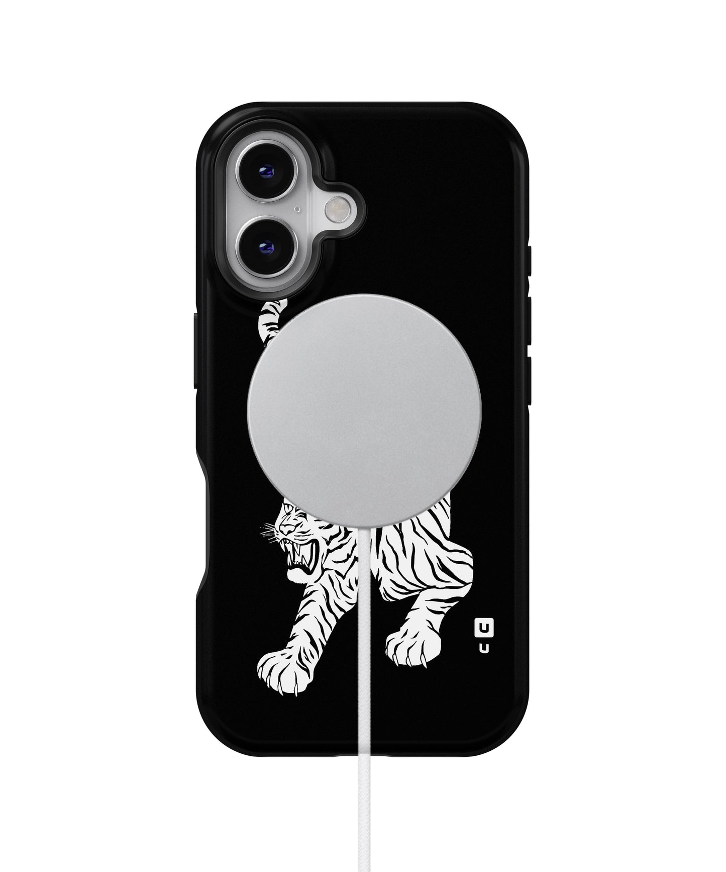 Bengal Tiger Stencil Art MagSafe Bumper Case