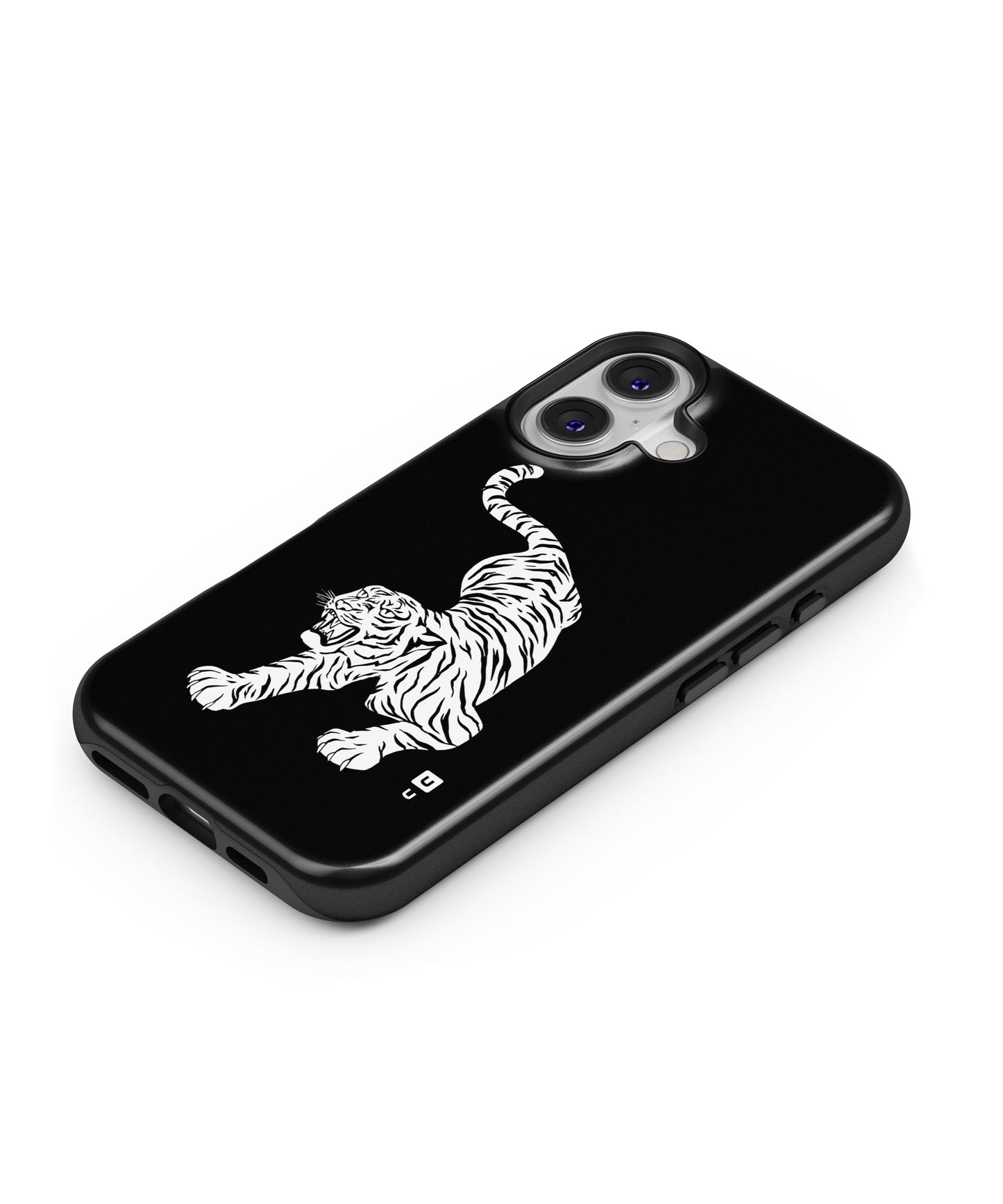 Bengal Tiger Stencil Art MagSafe Bumper Case