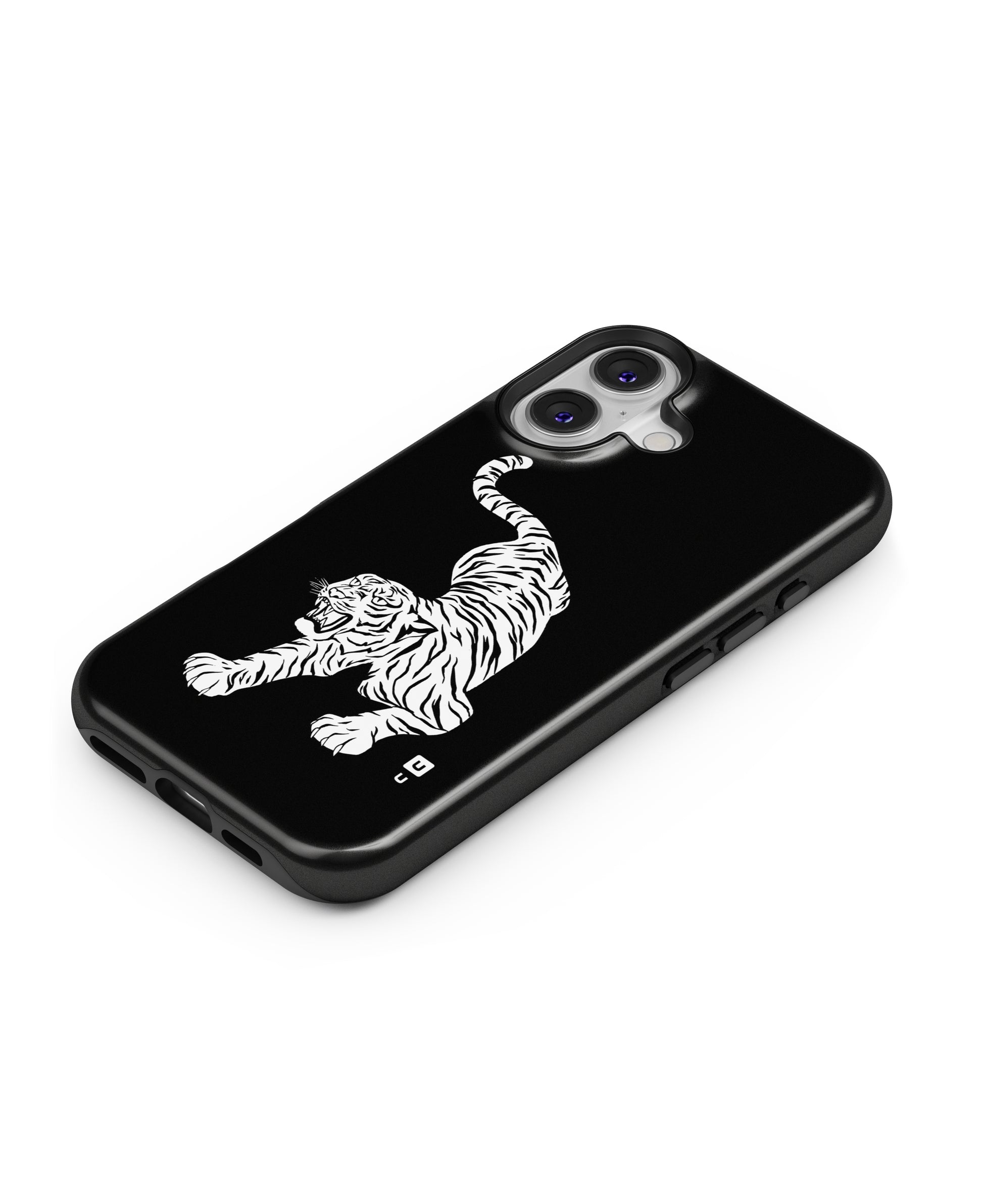 Bengal Tiger Stencil Art MagSafe Bumper Case