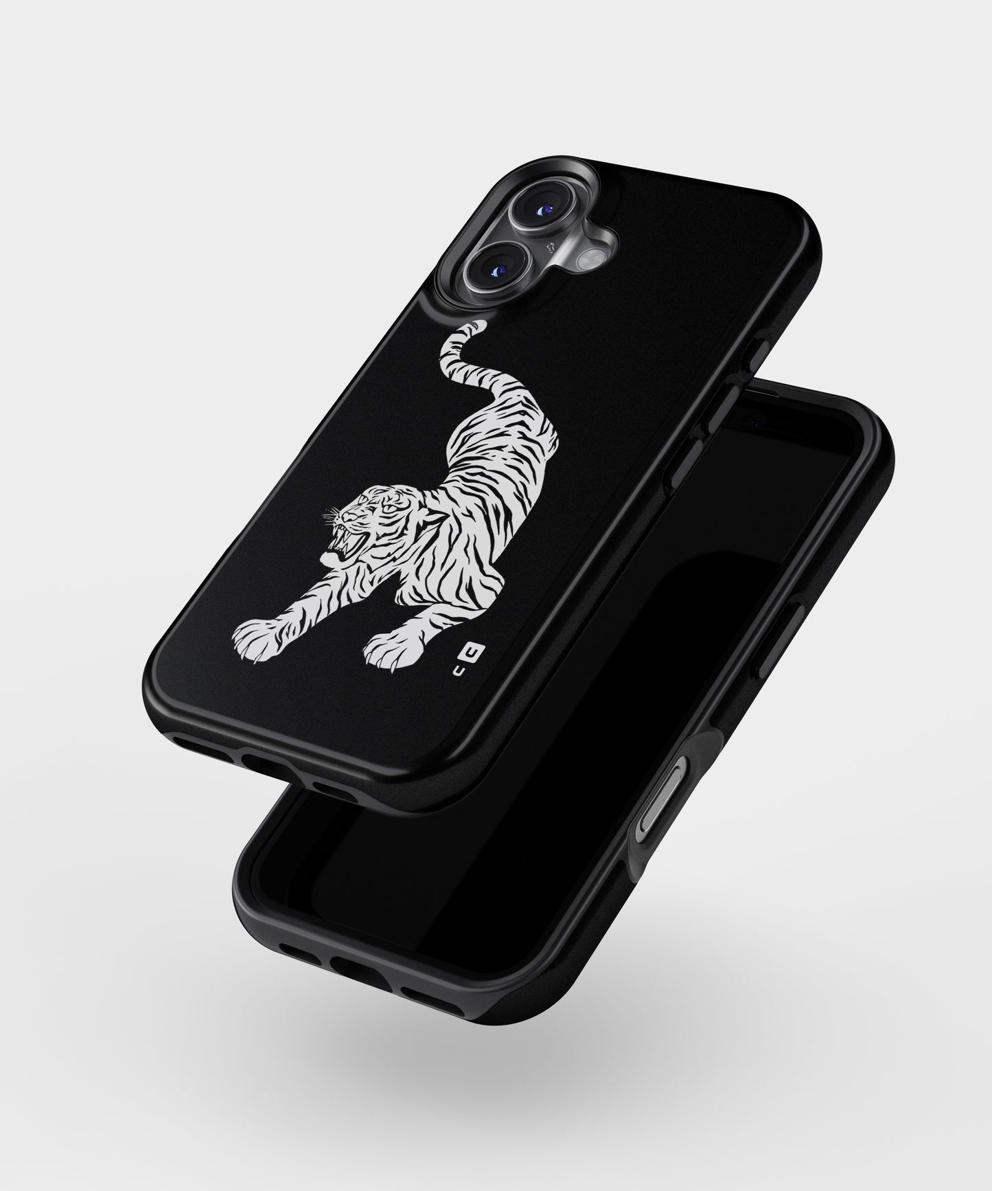 Bengal Tiger Stencil Art MagSafe Bumper Case