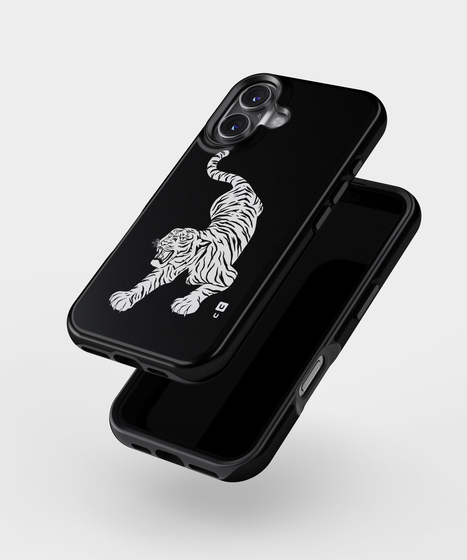 Bengal Tiger Stencil Art MagSafe Bumper Case