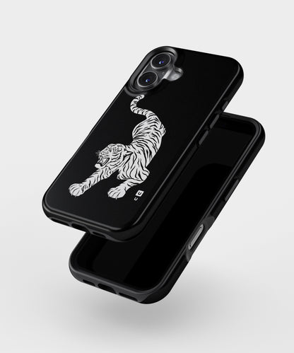 Bengal Tiger Stencil Art MagSafe Bumper Case