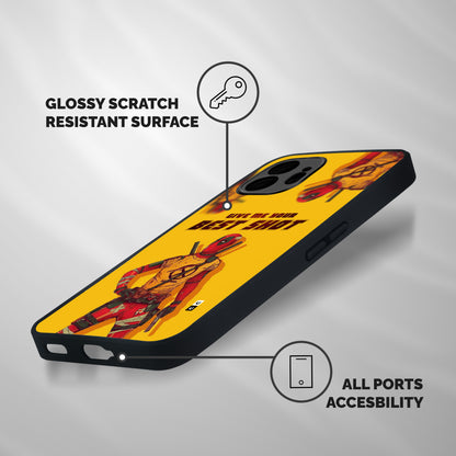 Best Shot Shockproof Hybrid Protection (Metal + TPU) Back Case Cover