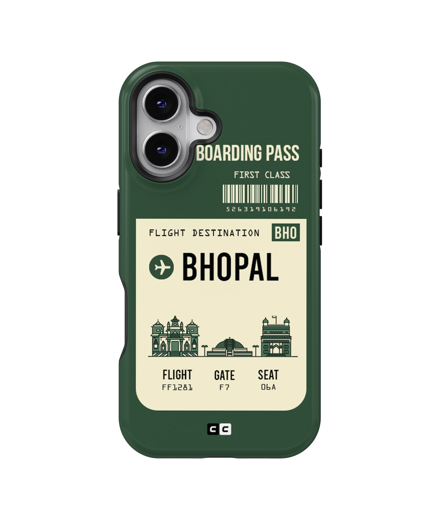 Bhopal Boarding Pass MagSafe Bumper Case