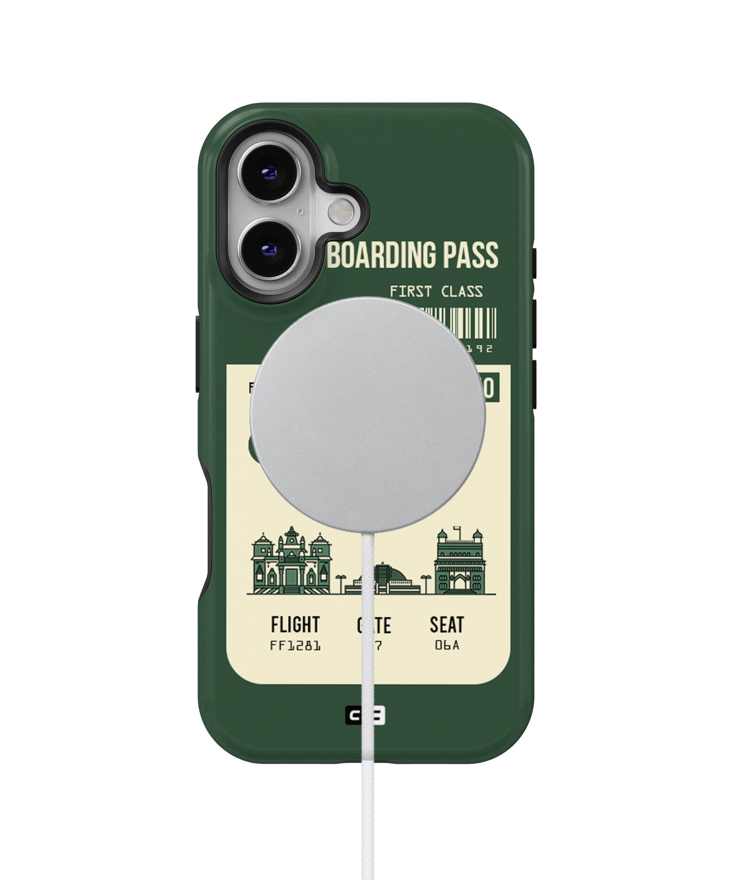 Bhopal Boarding Pass MagSafe Bumper Case