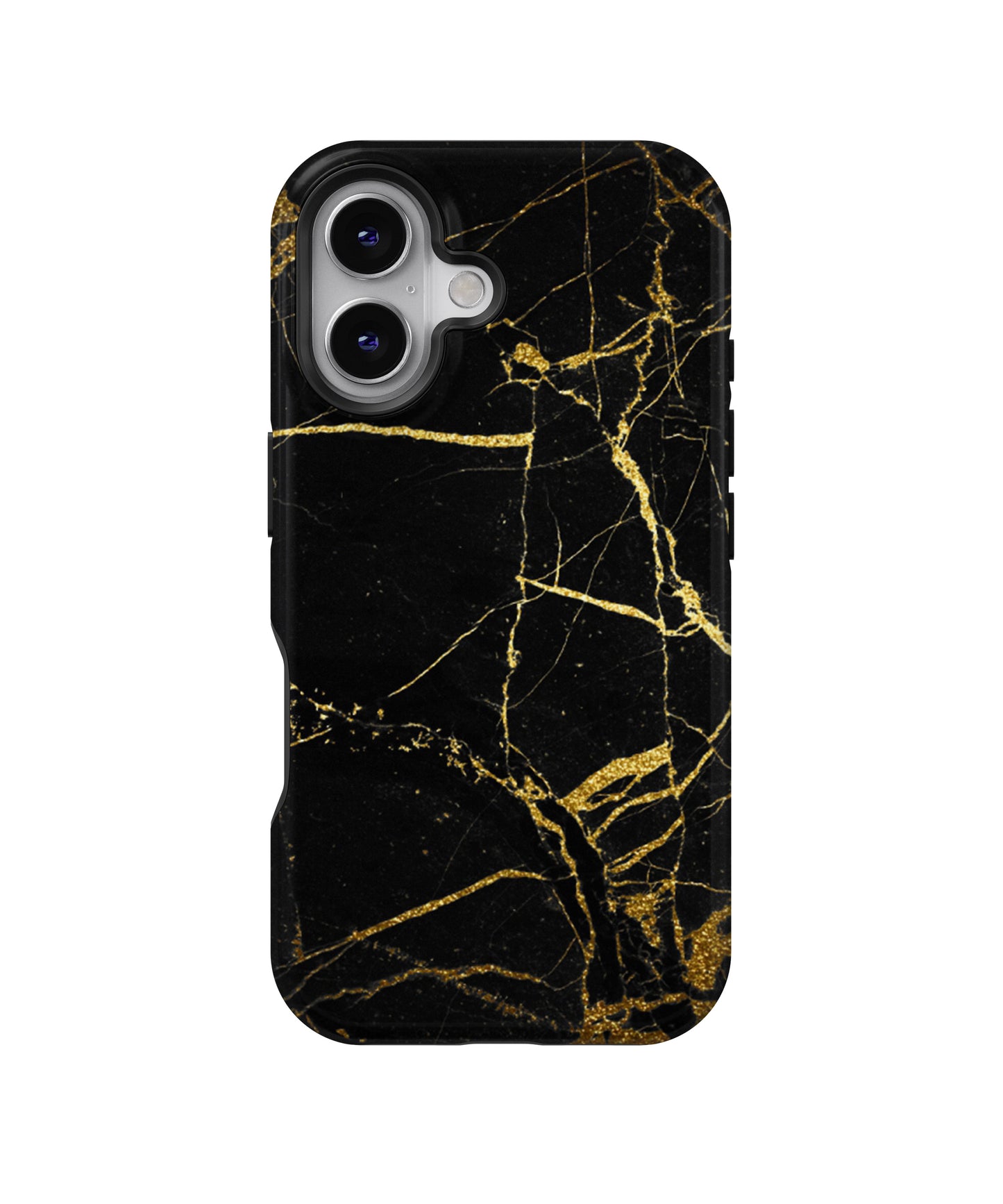Black and Gold Design MagSafe Bumper Case