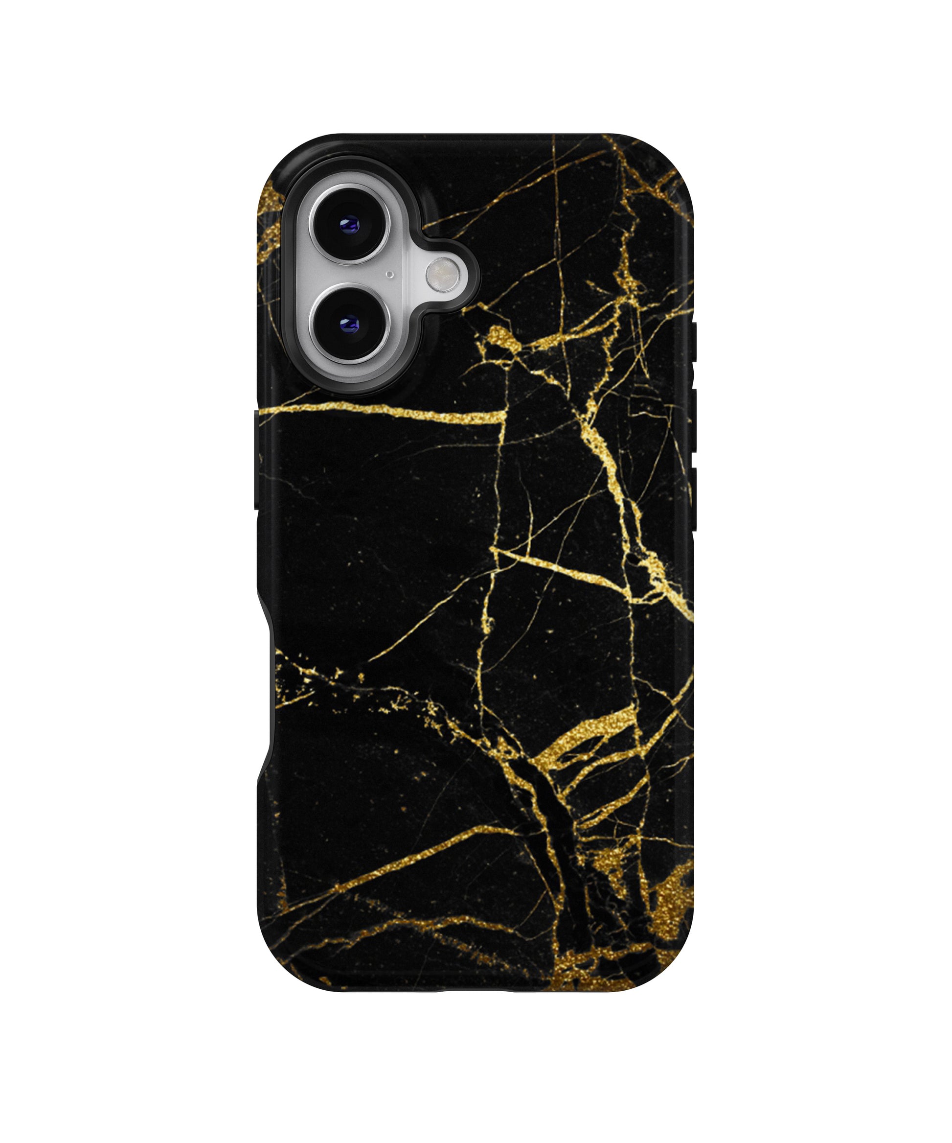 Black and Gold Design MagSafe Bumper Case