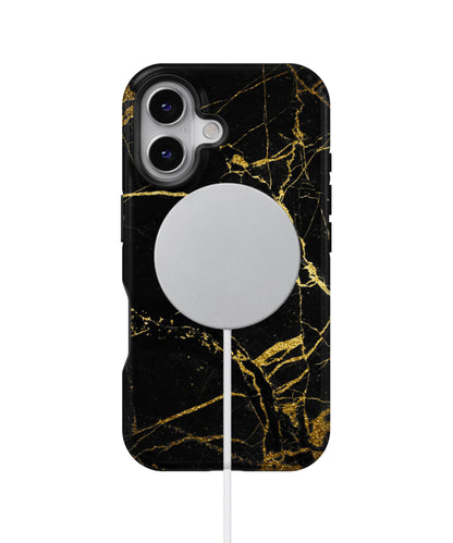 Black and Gold Design MagSafe Bumper Case