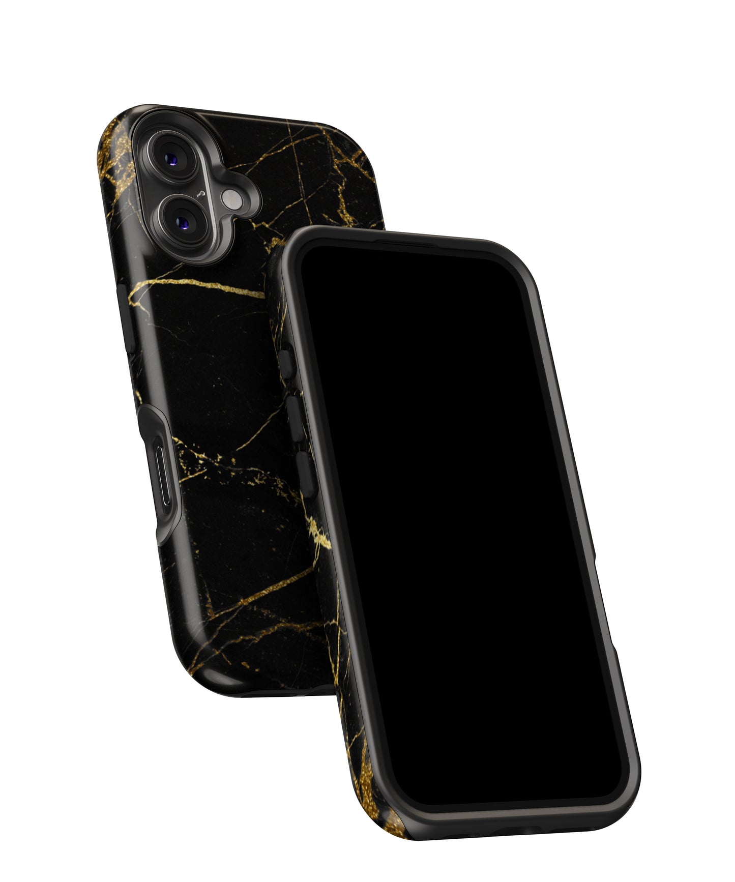 Black and Gold Design MagSafe Bumper Case