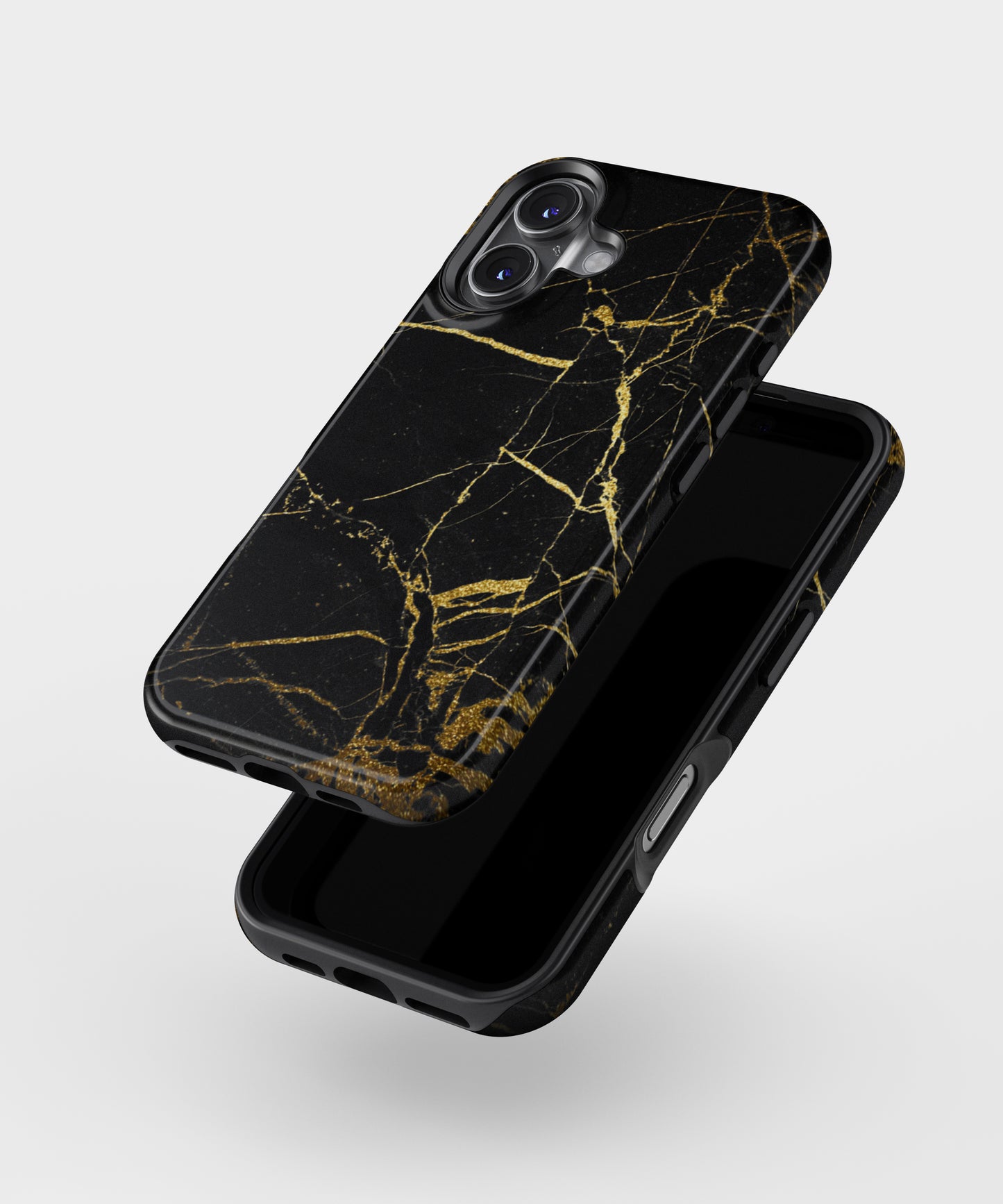 Black and Gold Design MagSafe Bumper Case
