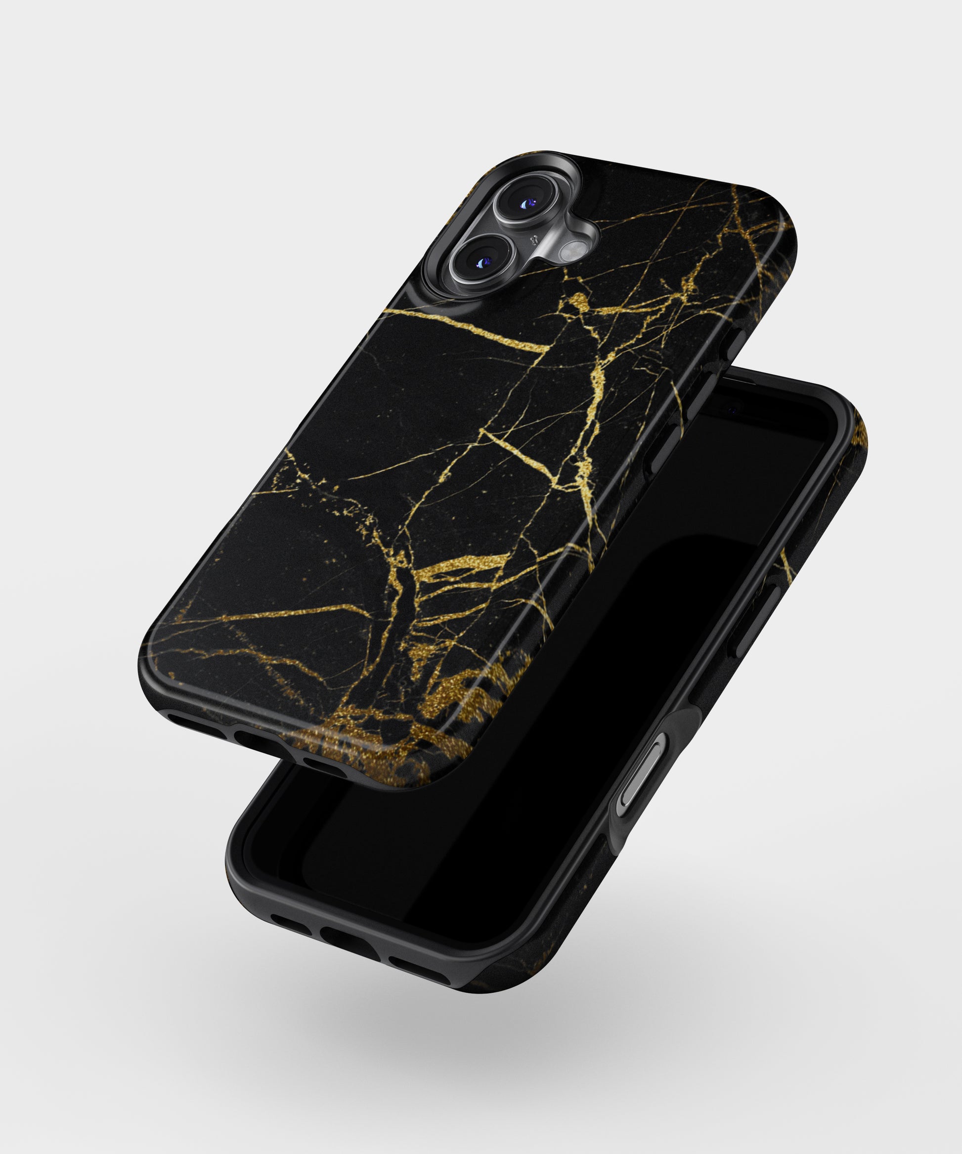 Black and Gold Design MagSafe Bumper Case