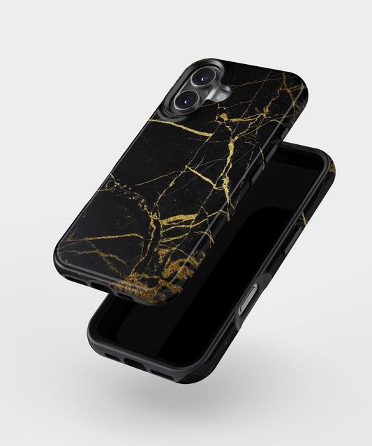 Black and Gold Design MagSafe Bumper Case