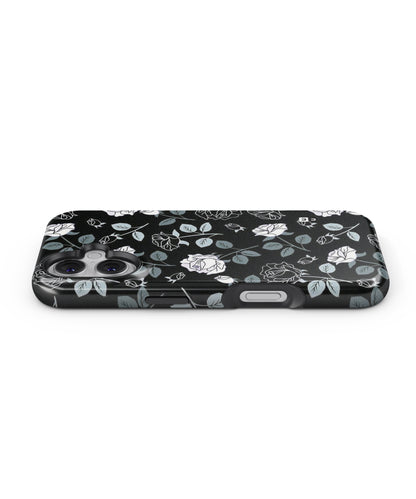 Black Artsy Bloom MagSafe Bumper Case