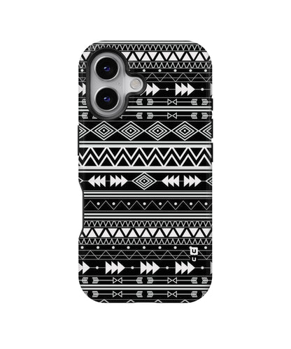 Black Aztec Creativity MagSafe Bumper Case