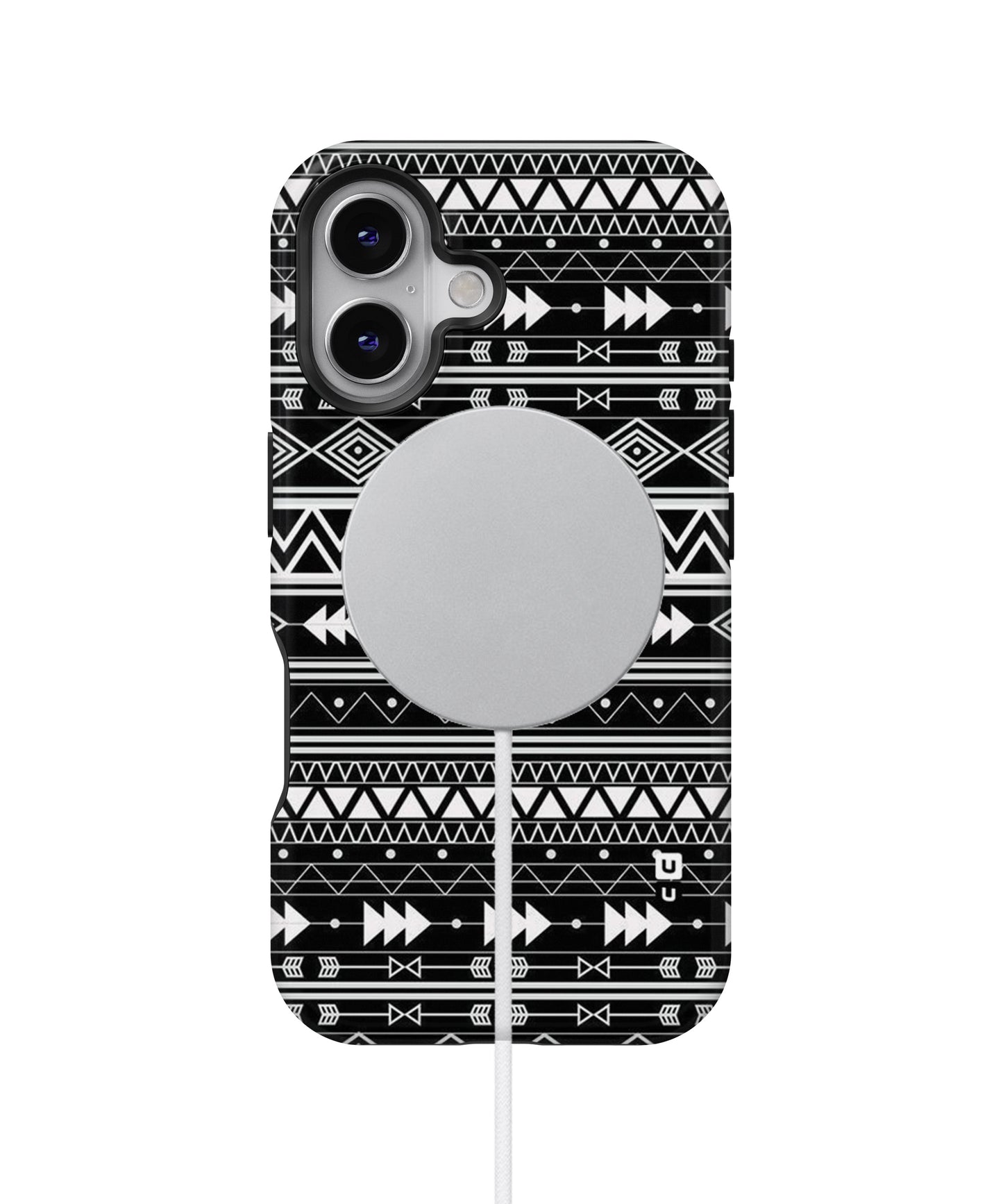 Black Aztec Creativity MagSafe Bumper Case