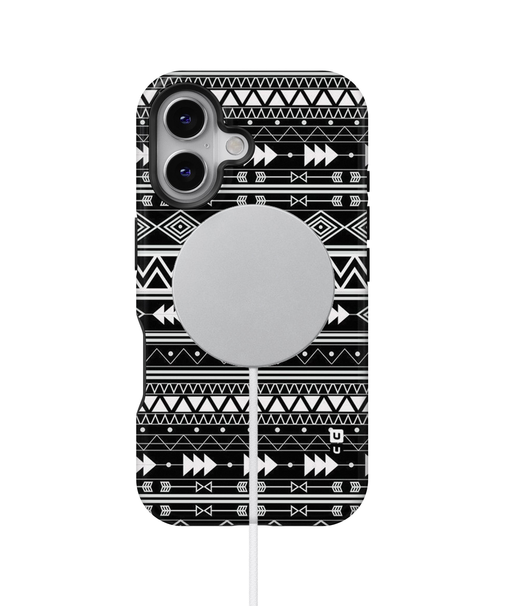Black Aztec Creativity MagSafe Bumper Case