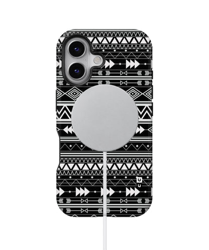 Black Aztec Creativity MagSafe Bumper Case