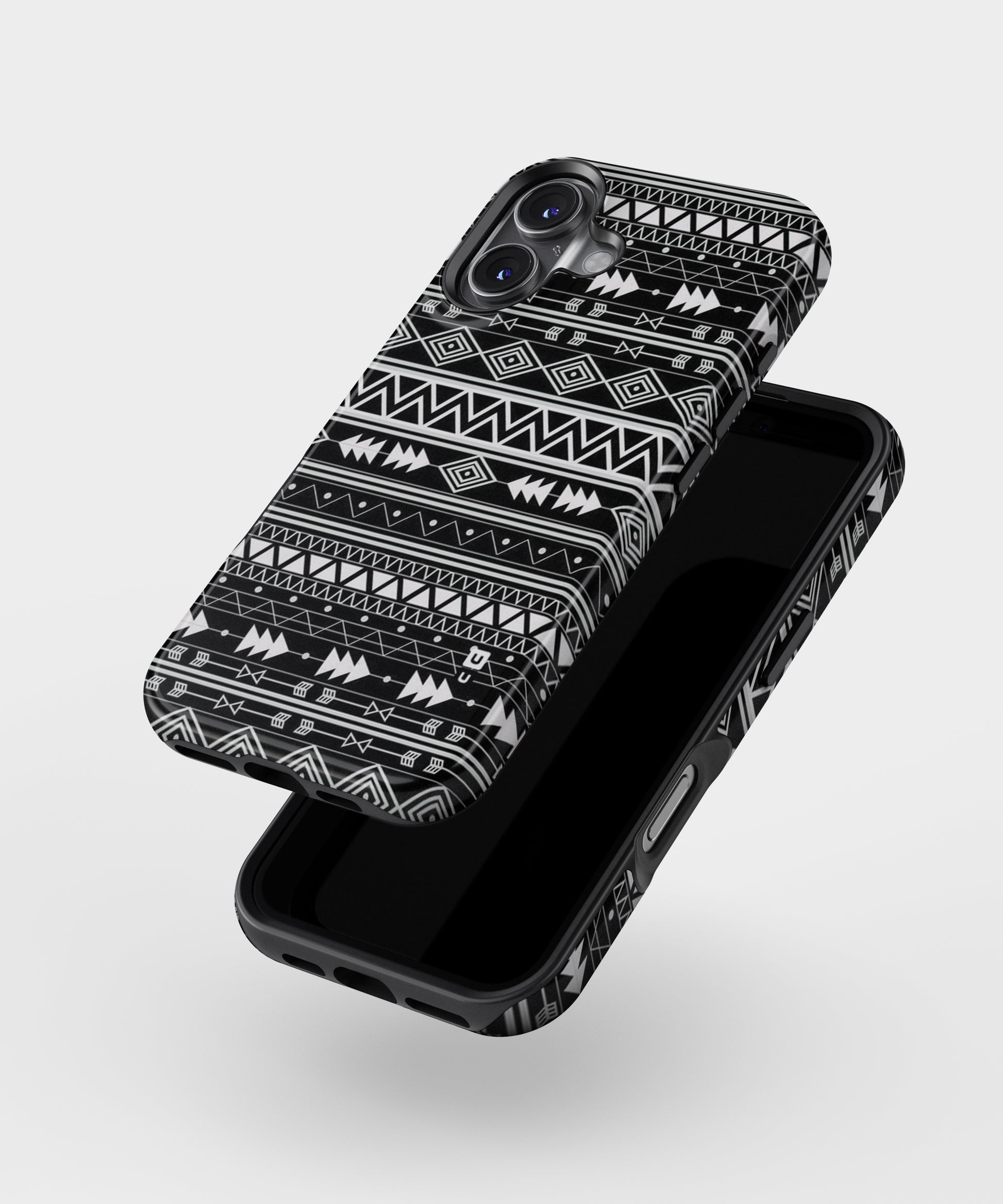 Black Aztec Creativity MagSafe Bumper Case