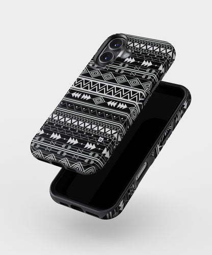 Black Aztec Creativity MagSafe Bumper Case