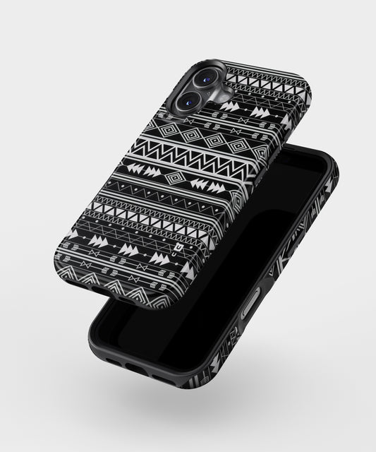 Black Aztec Creativity MagSafe Bumper Case