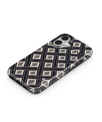 Black Beige Criscros MagSafe Bumper Case