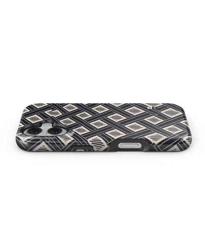Black Beige Criscros MagSafe Bumper Case
