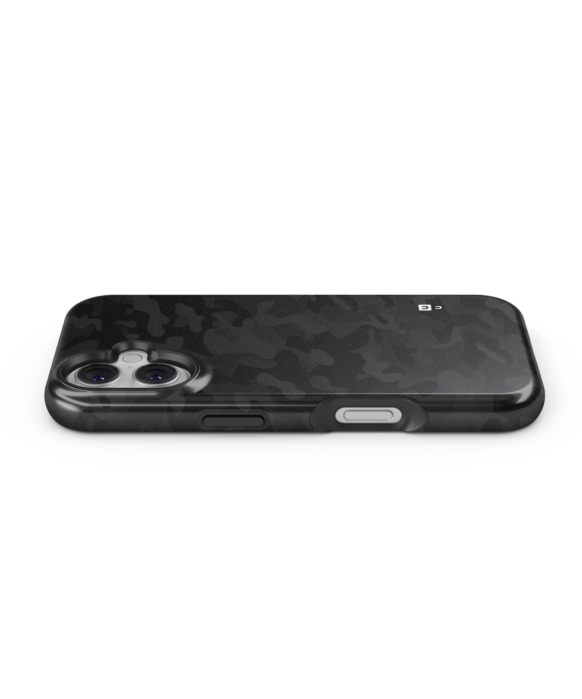 Black Camouflage MagSafe Bumper Case