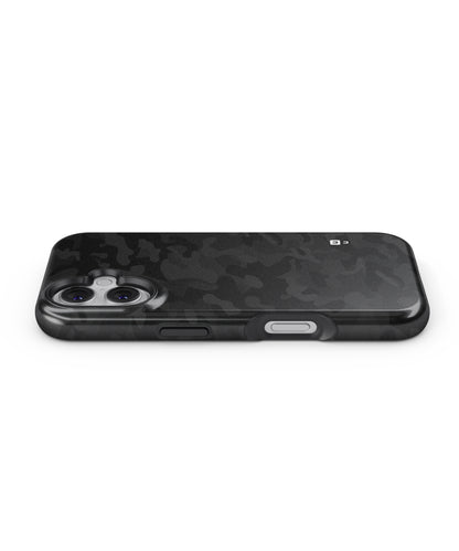 Black Camouflage MagSafe Bumper Case