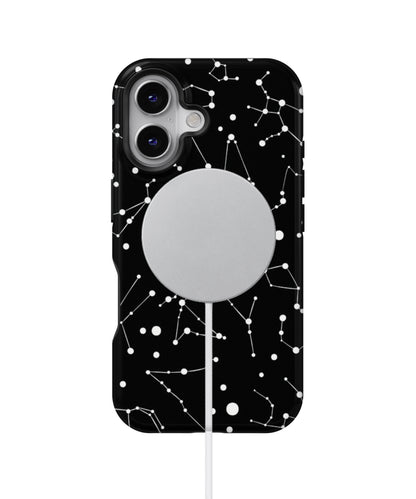 Black Constellation Pattern MagSafe Bumper Case
