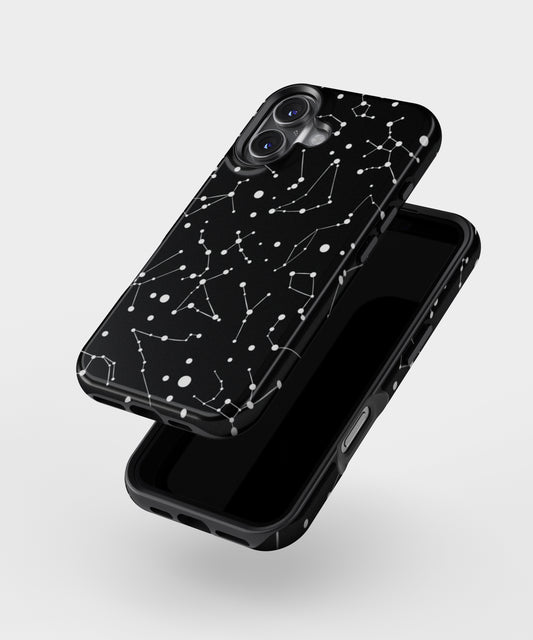 Black Constellation Pattern MagSafe Bumper Case