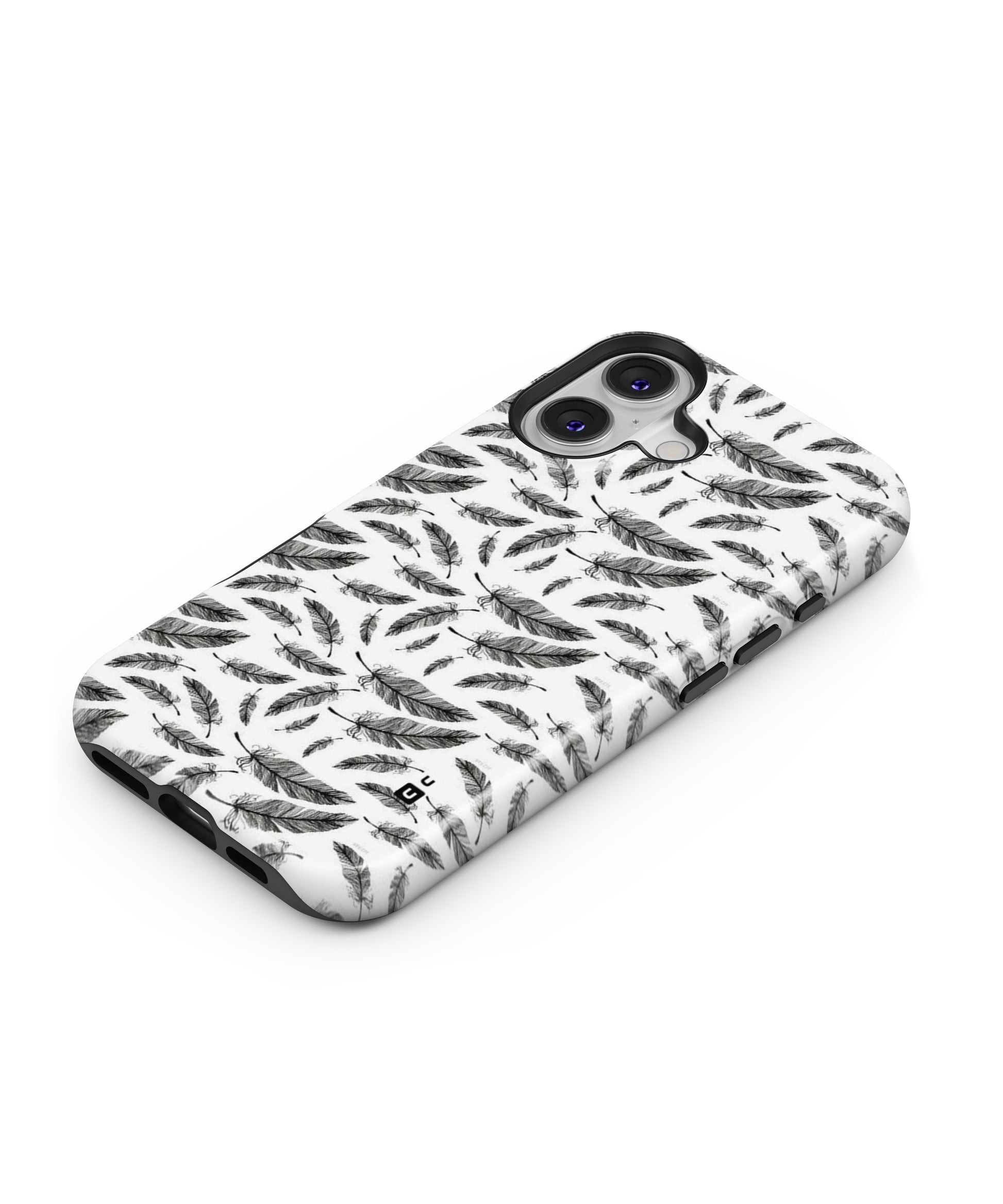 Black Feather MagSafe Bumper Case