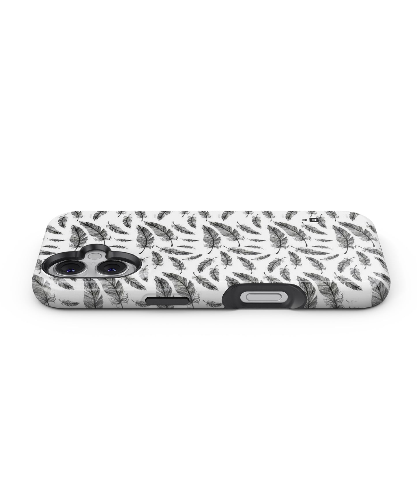 Black Feather MagSafe Bumper Case
